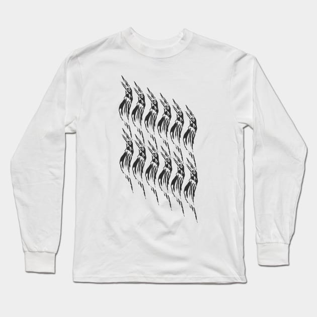 Murderous Long Sleeve T-Shirt by bunsnbells